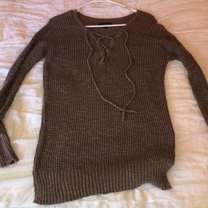 Brown sweater